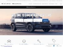 Website Screenshot DeMontrond Volvo Cars