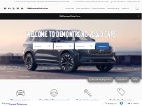 Website Screenshot DeMontrond Volvo Cars