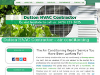 Screenshot for http://duttonhvaccontractor.com/