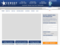 Screenshot for http://www.cowboybail.com