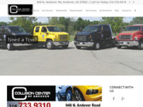 Screenshot for http://collisioncenterofandover.com