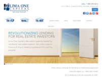 Lima One Capital - Baltimore, MD website screenshot