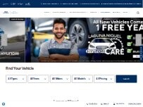 Website Screenshot Laguna Niguel Hyundai