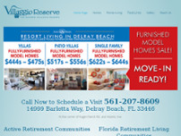 Screenshot for http://www.villaggioreserve.com
