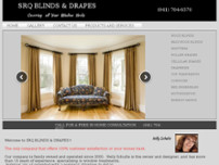 SRQ Window Blinds & Drapes website screenshot