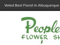 Website Screenshot Peoples Flower Shops Far North Location