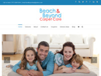 Beach And Beyond Carpet Care website screenshot