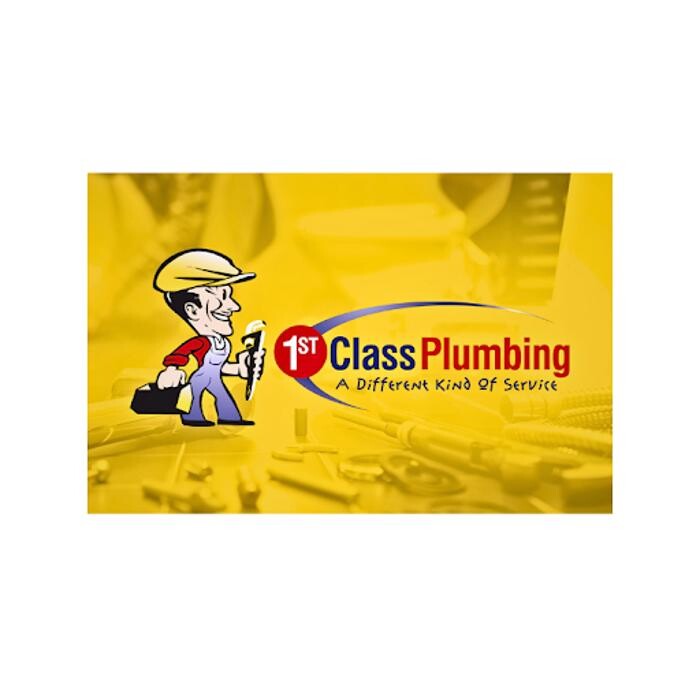 1st Class Plumbing Logo