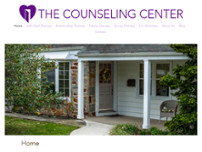 The Counseling Center website screenshot
