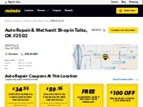 Website Screenshot Meineke Car Care Center