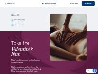 Website Screenshot Hand & Stone Massage and Facial Spa