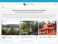 Screenshot for http://www.norrislakevillas.com