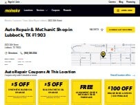 Website Screenshot Meineke Car Care Center