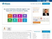Allstate Insurance: George Marcoccia website screenshot