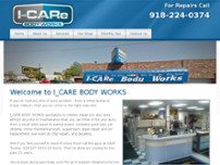 I-Care Body Works website screenshot