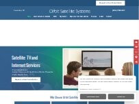 Website Screenshot Orbit Satellite Systems