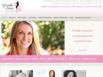 GARDEN STATE GYNECOLOGY website screenshot