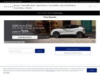 Website Screenshot Principle Volvo Cars San Antonio