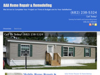 AAA Home Repair & Remodeling website screenshot