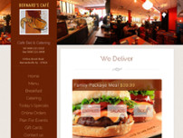 Bernards Cafe website screenshot