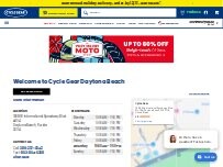 Website Screenshot Cycle Gear