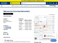 Website Screenshot Cycle Gear