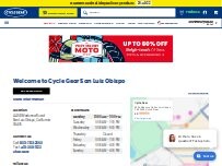 Website Screenshot Cycle Gear