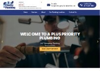 Website A Plus Priority Plumbing -Atlanta