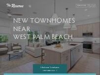 Website Screenshot The Reserve at Tequesta