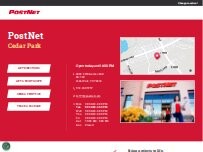 Website Screenshot PostNet