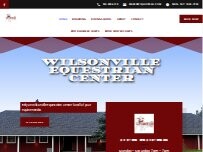 Website Screenshot Wilsonville Equestrian Center