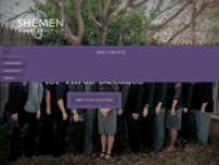 Shemen Dental Group website screenshot