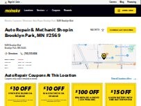 Website Screenshot Meineke Car Care Center