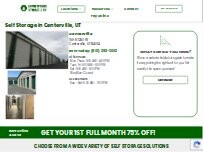 Website Screenshot Aspen Springs Storage & RV
