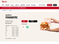 Website Screenshot Bojangles