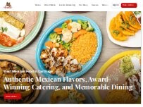 Website Screenshot Mis Arcos Mexican Restaurant