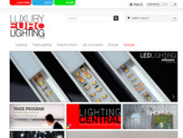 LuxuryEuroLighting.com website screenshot