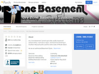 Dry Zone Basement Systems website screenshot