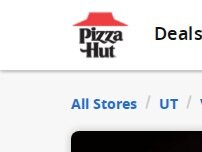 Website Screenshot Pizza Hut