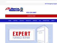 Air Houston Mechanical website screenshot