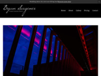 Bryan Surgener Photography website screenshot