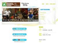 Coventry Children's Center website screenshot