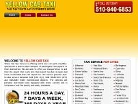 Airport Black Town Taxi Cab website screenshot