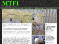 Mid Tenn Foam Insulation LLC website screenshot