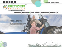 Benzer Pharmacy website screenshot