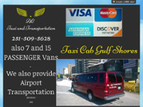 Screenshot for http://www.TaxiGulfShoresAlabama.com