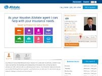 Screenshot for agents.allstate.com