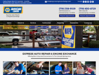Express Auto Repair & Engine Exhange website screenshot
