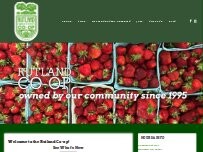 Website Screenshot Rutland Area Food Co-op