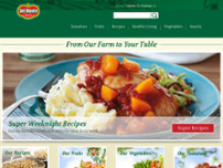 Del Monte Foods website screenshot